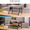 Pastelera multifuncional de almacenamiento para el hogar, productos de condimento para mesa, estante de palillos de la capa múltiple, estante de almacenamiento de condimentos de cocina