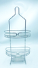 Estante de almacenamiento de cesta de baño, estante para colgar en la cocina, sala de estar 