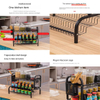 Pastelera multifuncional de almacenamiento para el hogar, productos de condimento para mesa, estante de palillos de la capa múltiple, estante de almacenamiento de condimentos de cocina