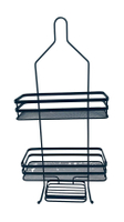 Estante de almacenamiento de cesta de baño, estante para colgar en la cocina, sala de estar 