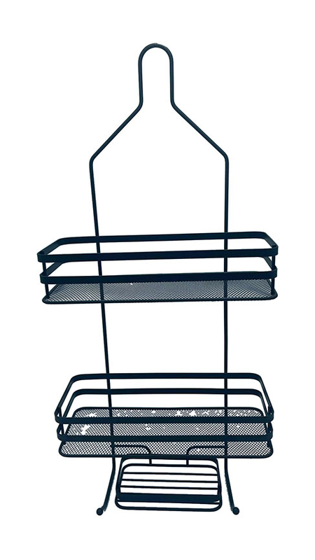Estante de almacenamiento de cesta de baño, estante para colgar en la cocina, sala de estar 