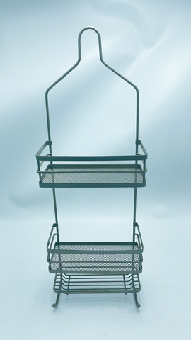Estante de almacenamiento de cesta de baño, estante para colgar en la cocina, sala de estar 